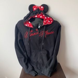 WDW Minnie Mouse zipup